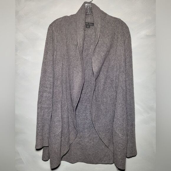 Barefoot Dreams Bamboo Long Sleeve Chic Lite Circle Lounge Cardigan Open Size M - Picture 1 of 12